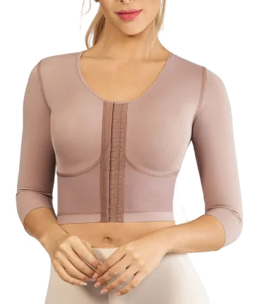 Women’s Full Body Shaping Vest – Medium Compression Bodysuit with Tummy Control