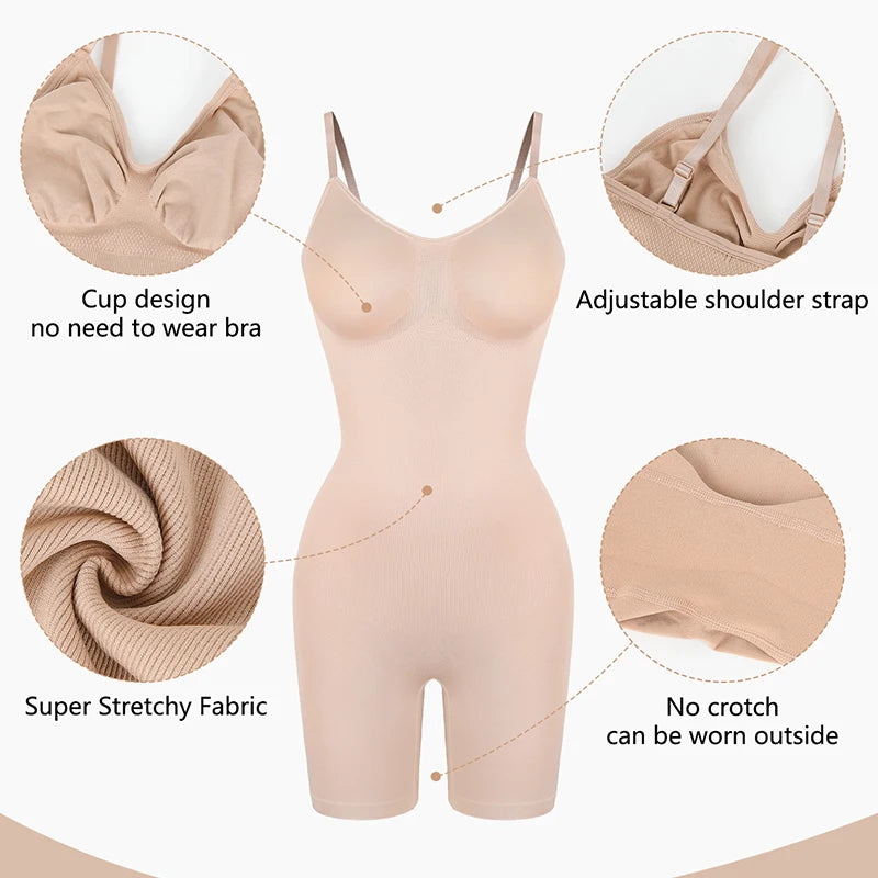 Seamless Tummy Control Bodysuit
