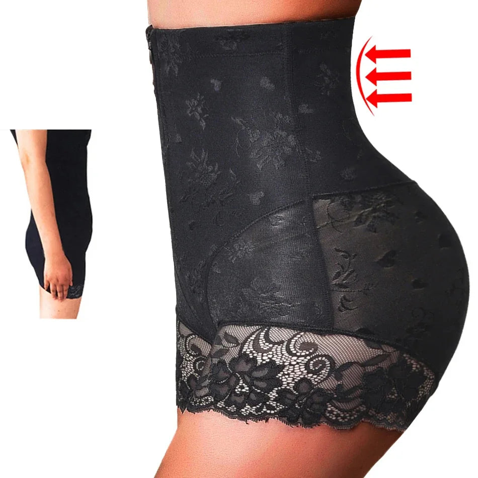 YBFDO Women’s High Waist Zipper Shaper Panties