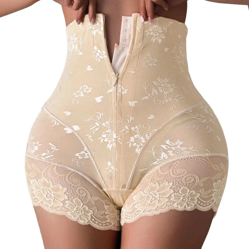 YBFDO Women’s High Waist Zipper Shaper Panties
