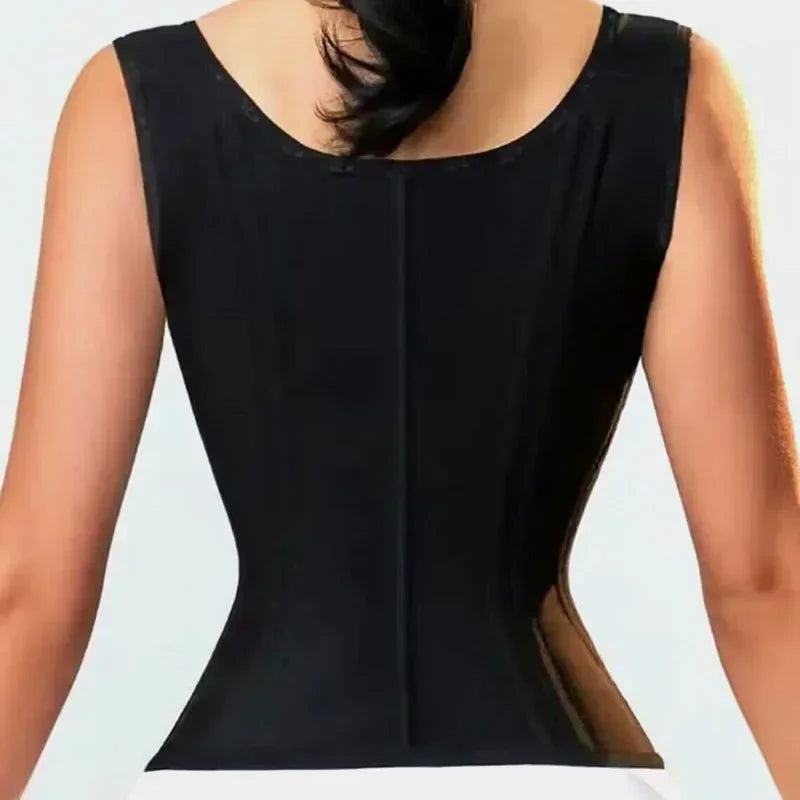Fajas Colombian Body Shaper – High Compression Waist Trainer Corset Vest