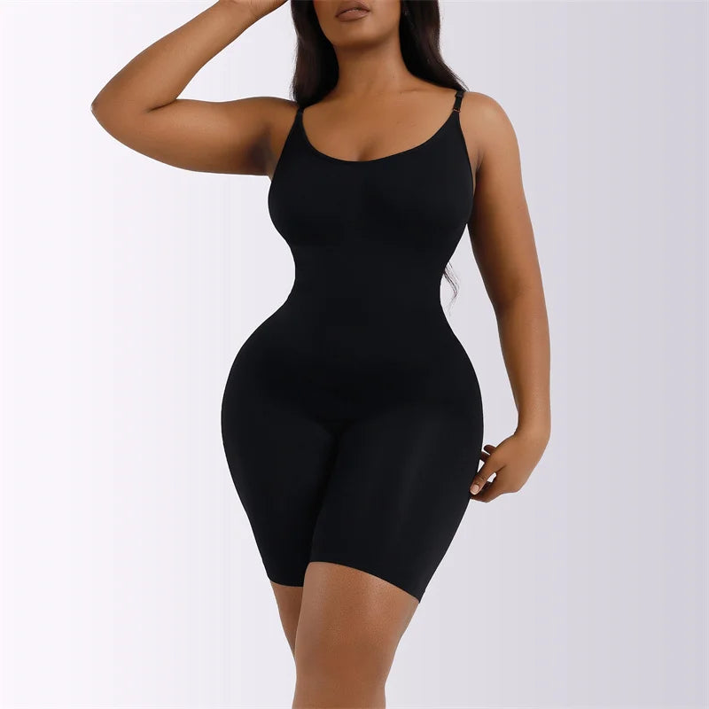 Women's Tummy Control Bodysuit – Waist Trainer Shapewear Top
