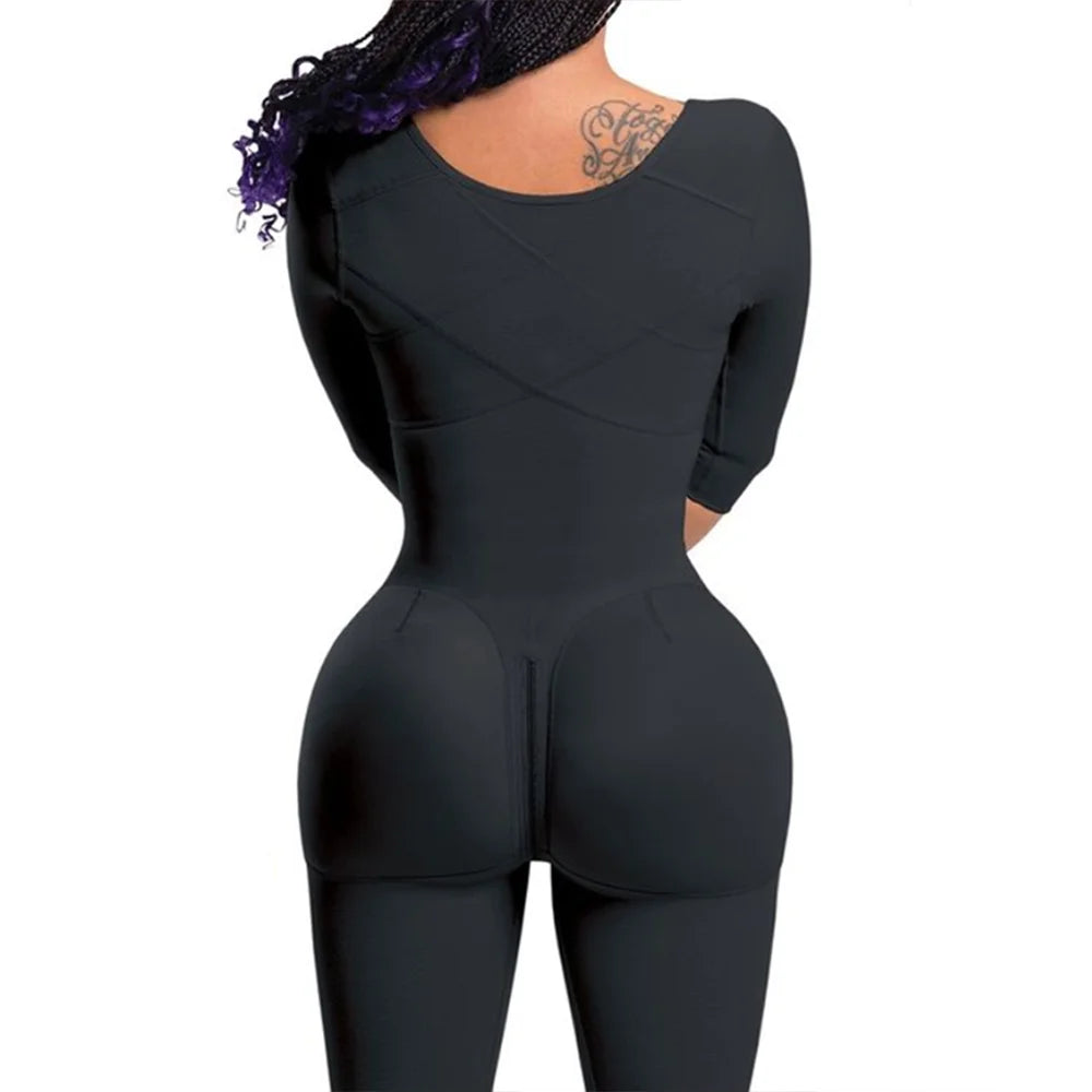 Fajas Colombianas BBL Shapewear – 4-in-1 Post-Surgery Compression Girdle