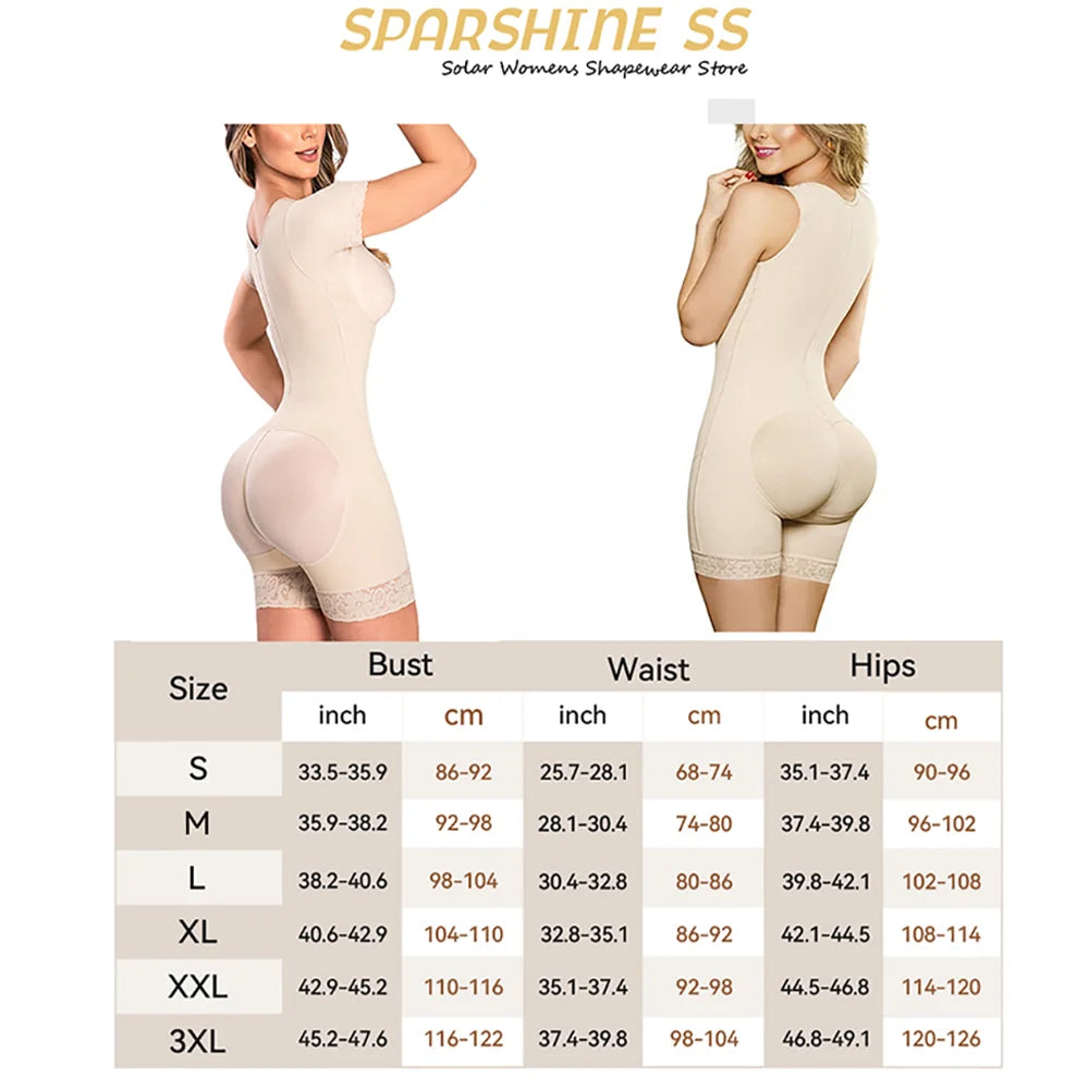 Fajas Mesh Bodysuit – Breathable Medium Compression Shapewear for Women