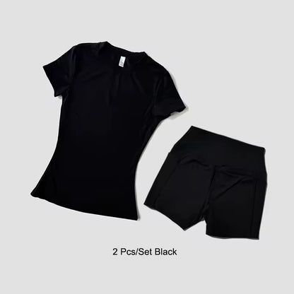 Seamless Women's Sports Yoga Set