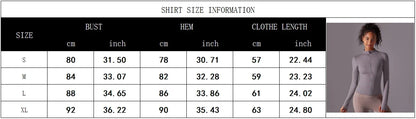 Women's Full Zip Yoga Top With Thumbholes