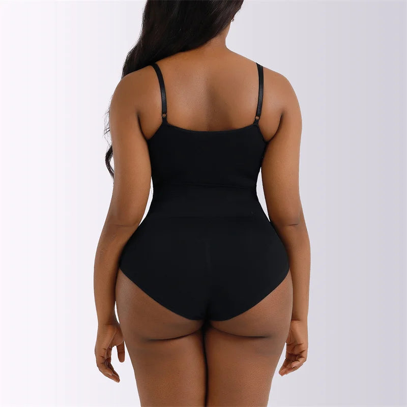 Women's Tummy Control Bodysuit – Waist Trainer Shapewear Top