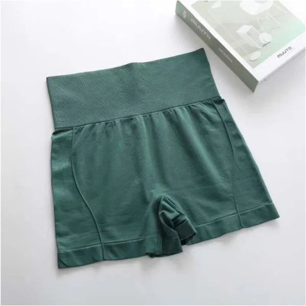 High Waist Seamless Scrunch Butt Workout Shorts