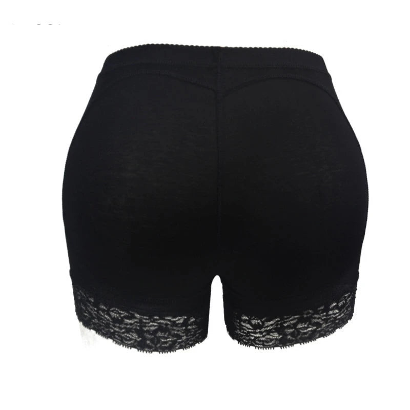 Women's Padded Butt Lifter Shapewear – Firm Control Hip Enhancer with Lace Trim