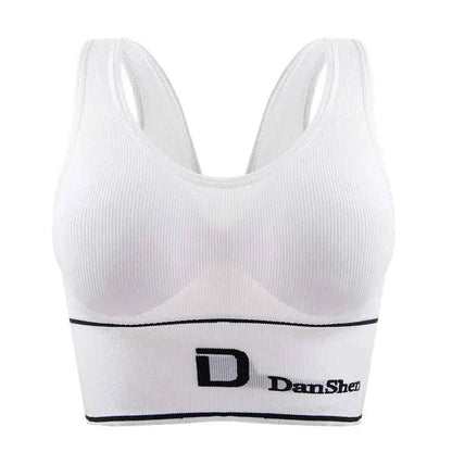 Women's Seamless Wireless Plus Size Sports Bra