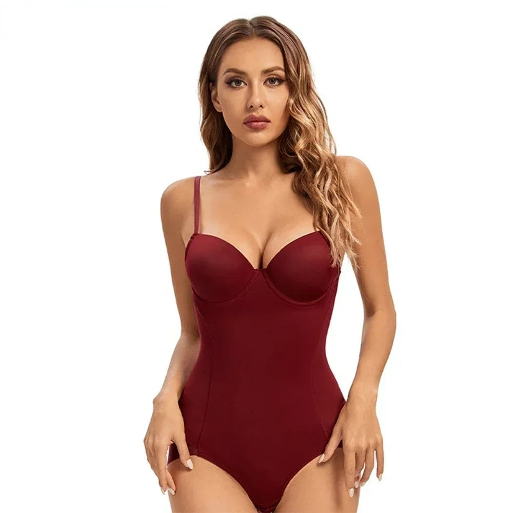 Women's Corset Bodysuit Shapewear – Slimming Underwire Lingerie