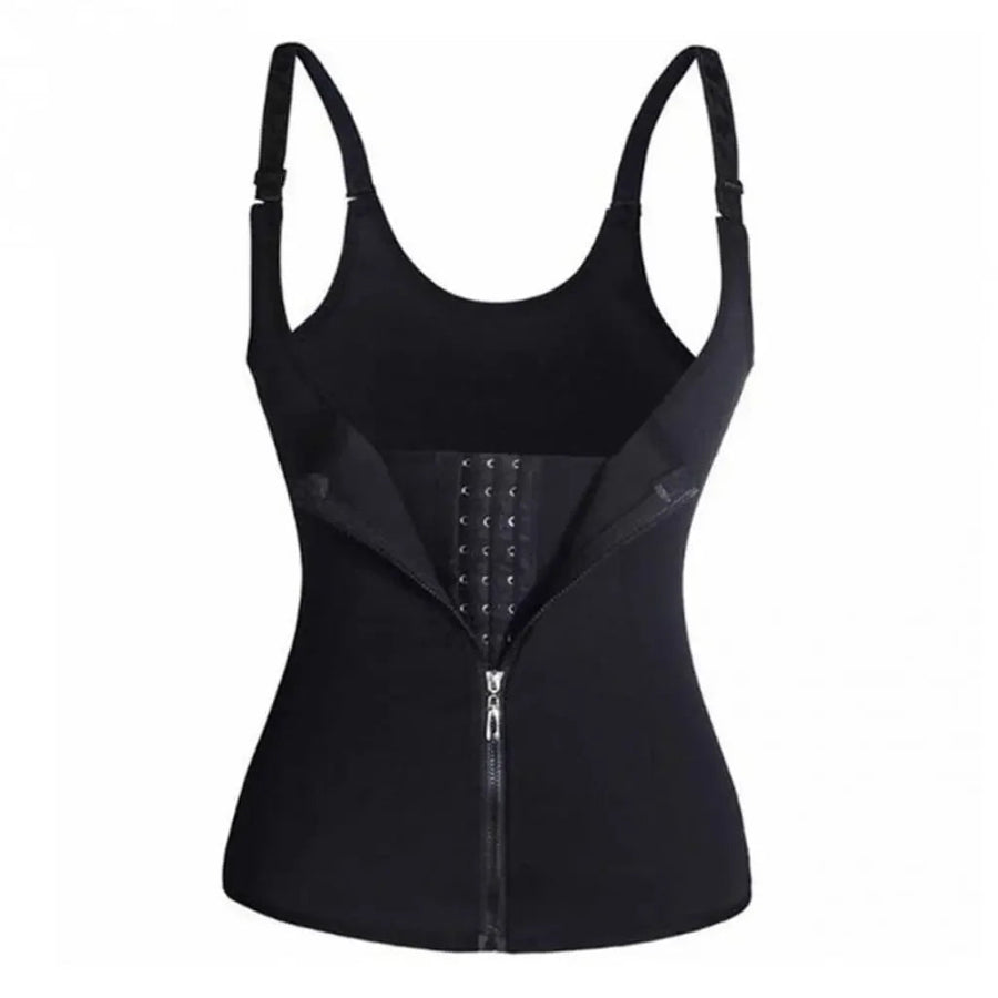 Women's Waist Trainer Vest – Slimming Sauna Corset Body Shaper Compression Top