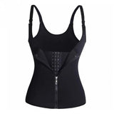 Women's Waist Trainer Vest – Slimming Sauna Corset Body Shaper Compression Top