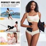 Women's Waist Trainer Corset – Medium-Control Fajas Shapewear with Steel Bones