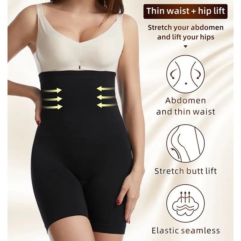 Women’s High Waist Waist Trainer & Butt Lifter Shapewear – Tummy Control Corset  Postpartum Bodysuit Shapewear Girdle