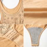 Women's Seamless Full Body Shaper – Plus Size Tank Bodysuit Tummy Control