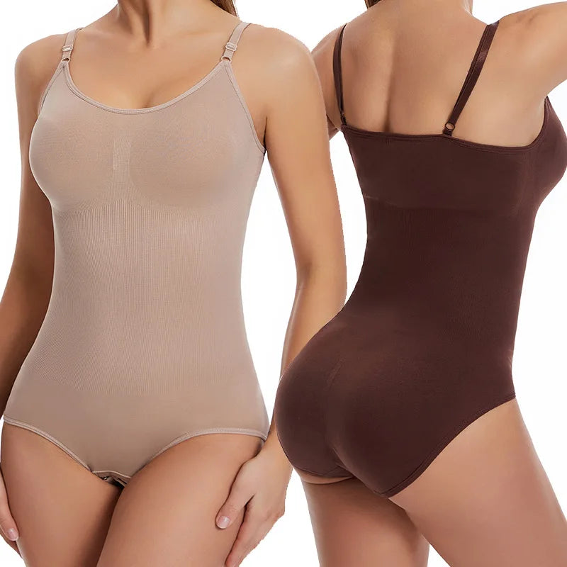 Women's Thong Bodysuit Shapewear – Tummy Control Full Body Slimmer