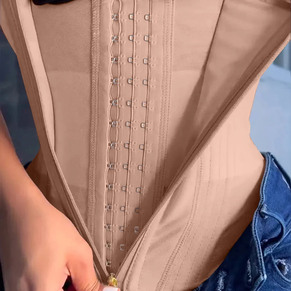 Colombian Fajas Waist Trainer – Firm Tummy Control Compression Corset