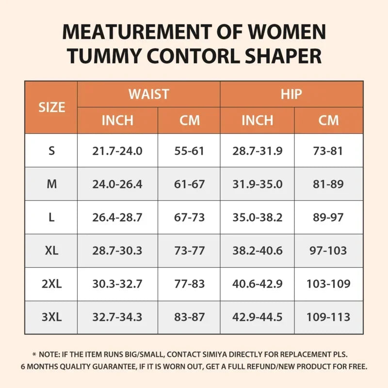 Women's Tummy Control Shapewear Panties – Seamless Butt Lifter Briefs