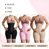 Colombian Hourglass Body Shaper for Women – Firm Compression Waist Trainer Corset