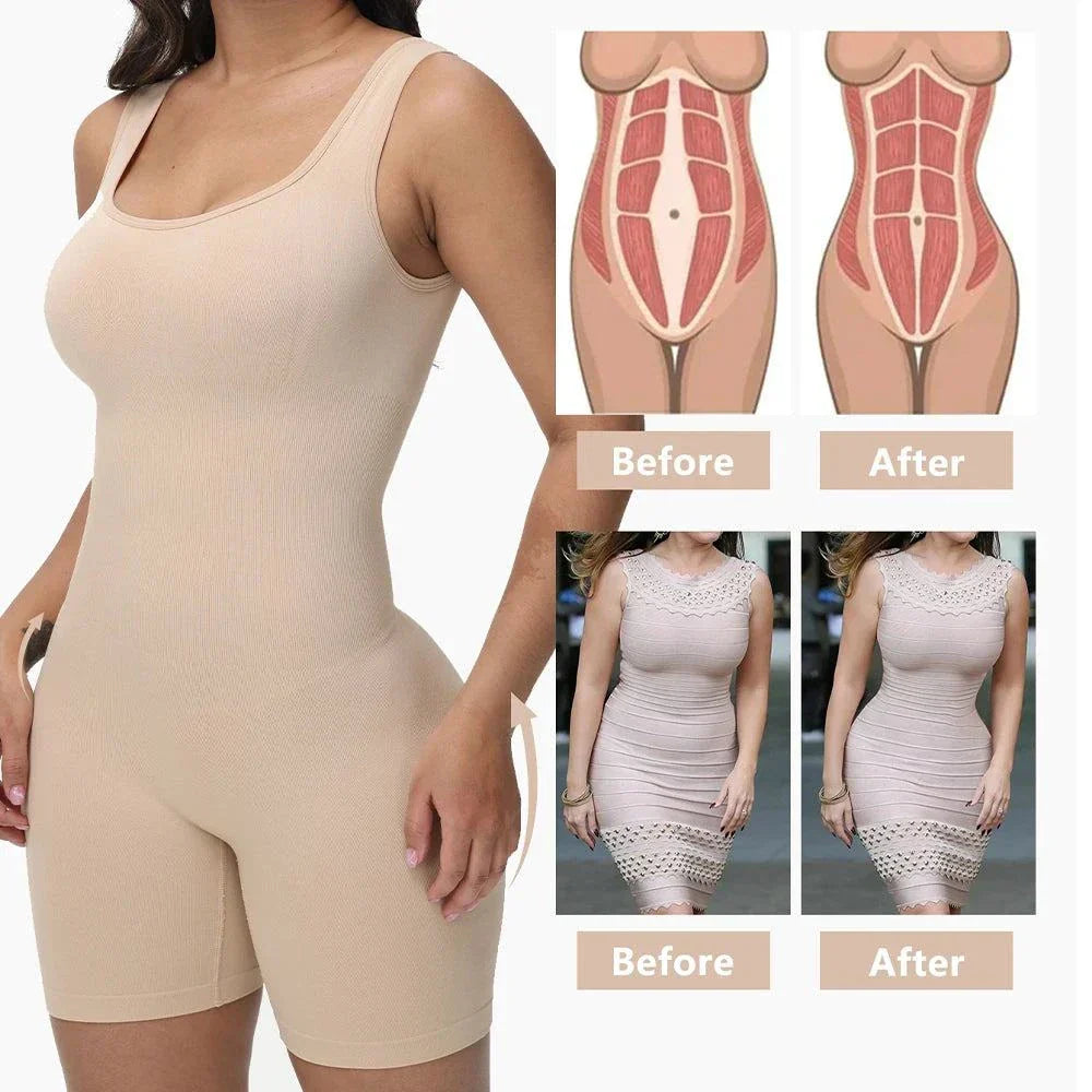 Women's Slim Corset Bodysuit
