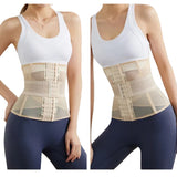 Women’s Waist Trainer Shapewear – Double Belt Mesh Corset for Tummy Control