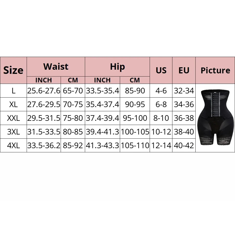 Women's High Waist Tummy Control Shapewear Panties
