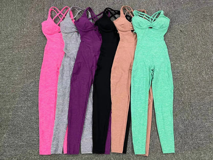 Women's Sporty Black Jumpsuit Set