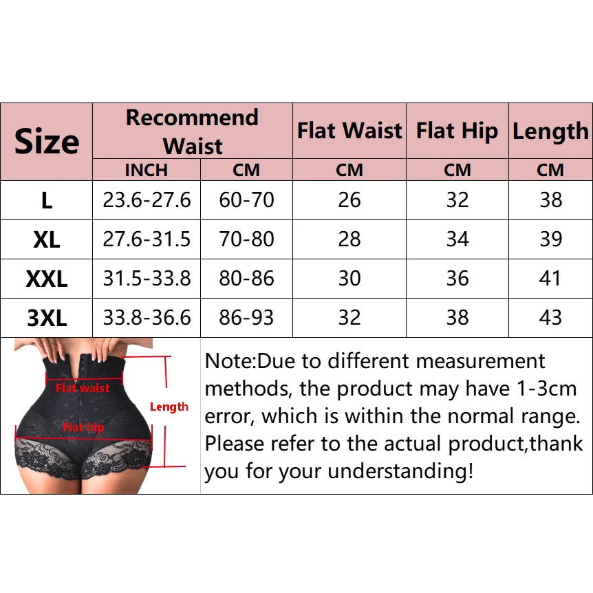 YBFDO Women’s High Waist Zipper Shaper Panties