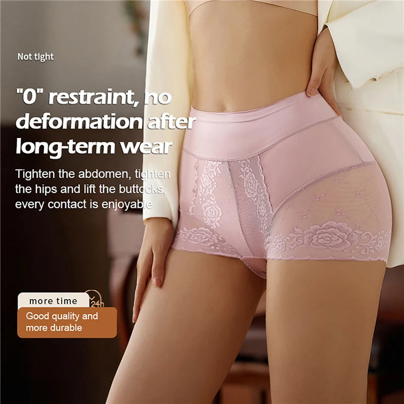 BurVogue Mid-Waist Tummy Control Shapewear Panty – Soft & Comfy Body Shaper for Women