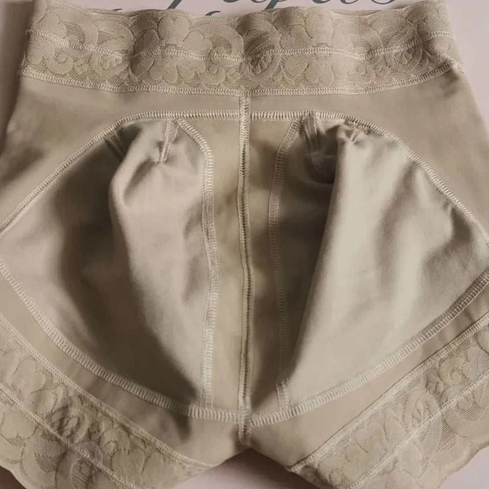 Women's Seamless Low-Rise Shaping Shorts – Butt Lifter & Breathable Panties