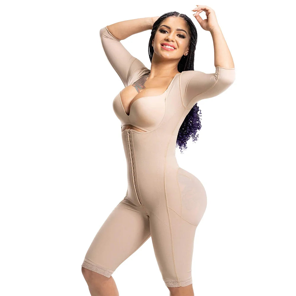 Fajas Colombianas BBL Shapewear – 4-in-1 Post-Surgery Compression Girdle