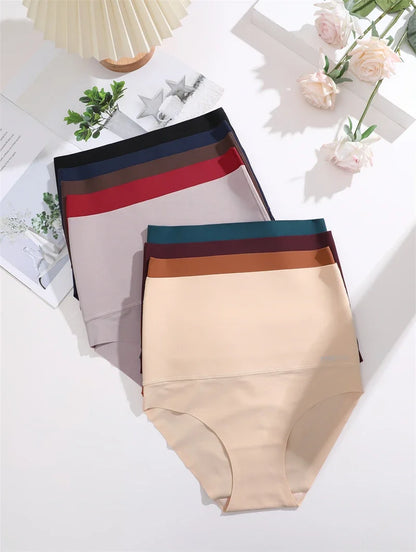 Women Seamless Briefs High Waist Butt Lifter Women's Shapewear Maillard Sexy Tummy Control Belly Shaping Lingerie Female Panty
