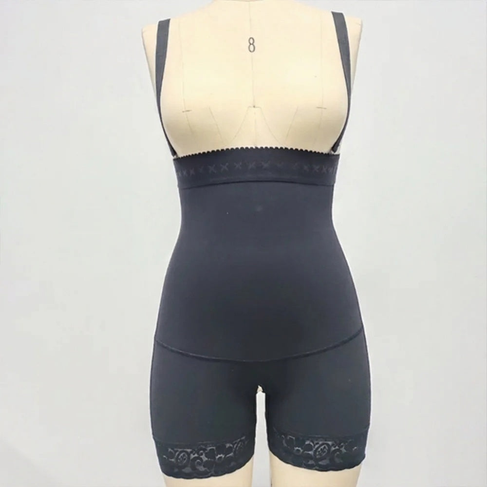 Women's Seamless Colombian Corset Bodysuit – Light Control Shapewear with Modeling Straps & Waist Trainer Effect