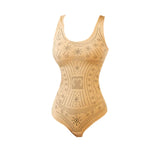 Women's Seamless Full Body Shaper – Plus Size Tank Bodysuit Tummy Control