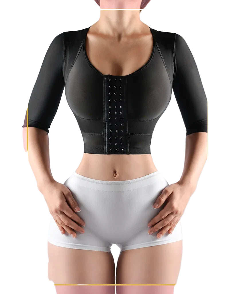 Women’s Full Body Shaping Vest – Medium Compression Bodysuit with Tummy Control