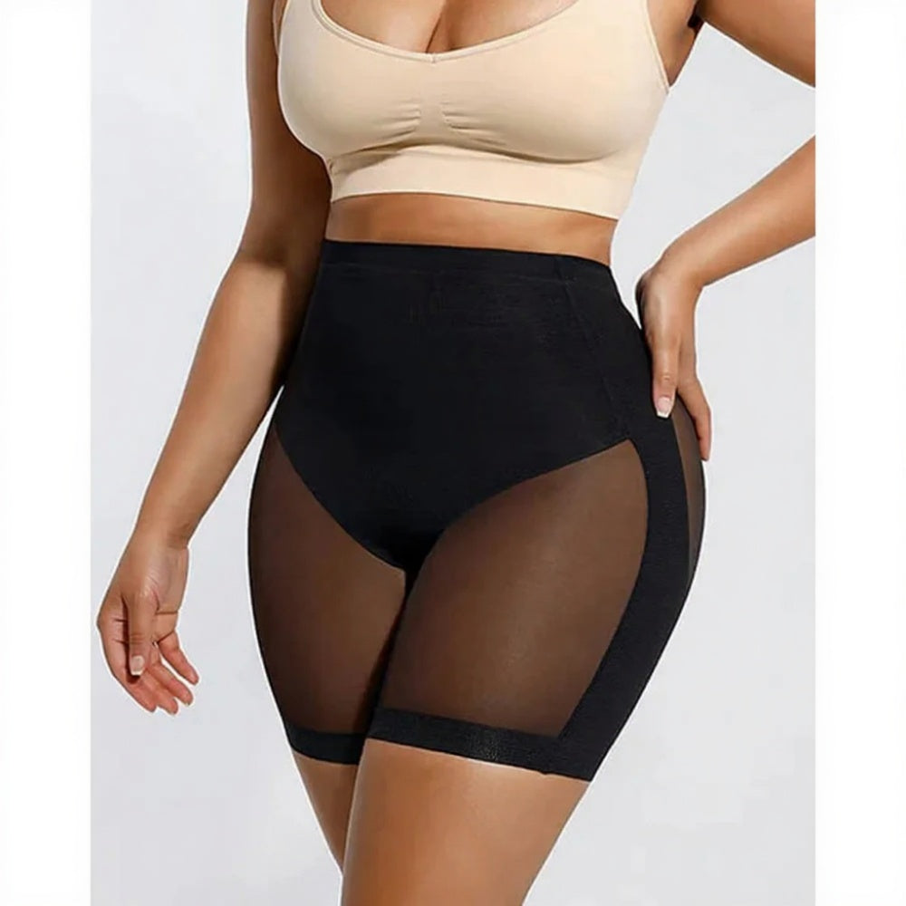 Women's Seamless  Shaping Shorts – Mid-Waist Butt Lifter & Tummy Control Shapewear