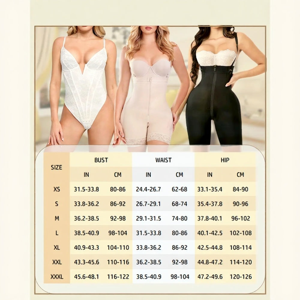 Colombian High Compression Waist Trainer for Women – Hourglass Body Shaper Corset