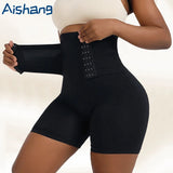 High-Waisted Tummy Control Shapewear Shorts with Butt Lifter & Hook Closure