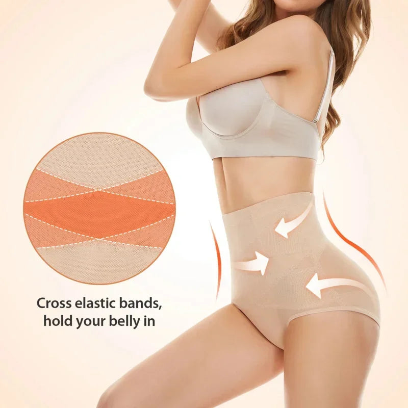 Women's Tummy Control Shapewear Panties – Seamless Butt Lifter Briefs