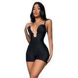 Women's Bodysuit Shapewear with Molded Cups – Backless Tummy Control Slimming Body Shaper
