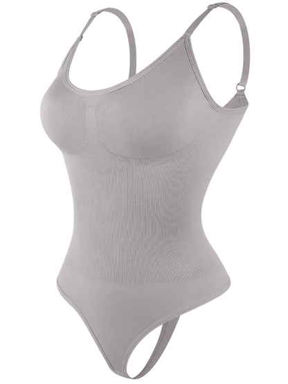 Tummy-Control Thong Bodysuit