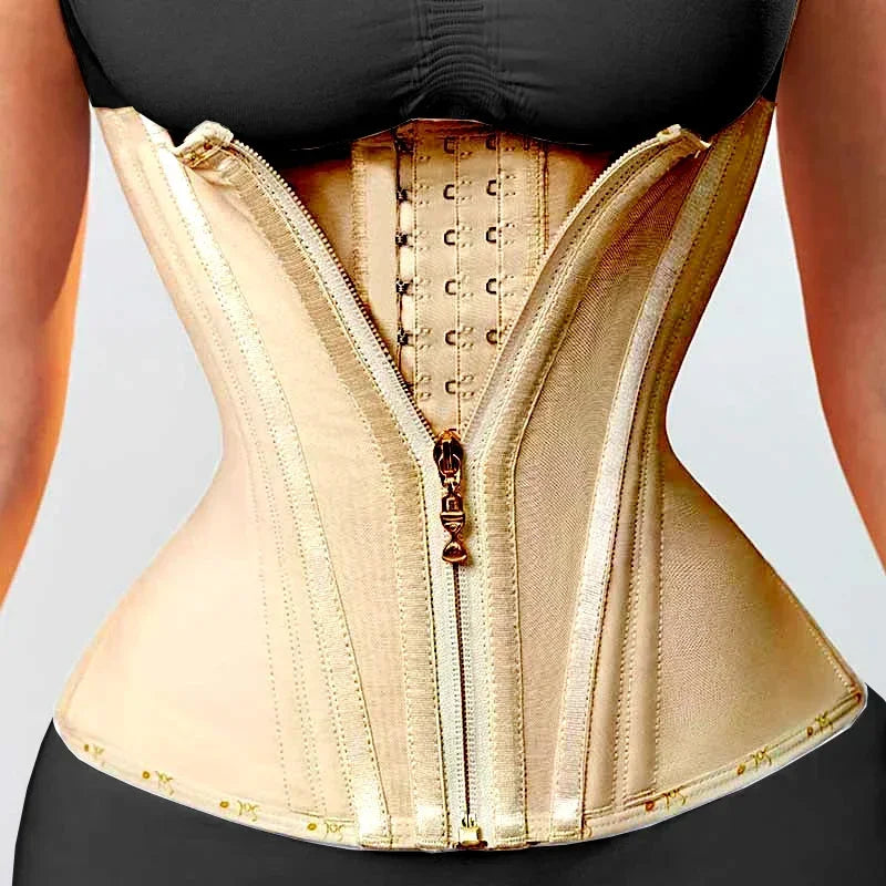 Fajas Colombian Body Shaper – High Compression Waist Trainer Corset Vest