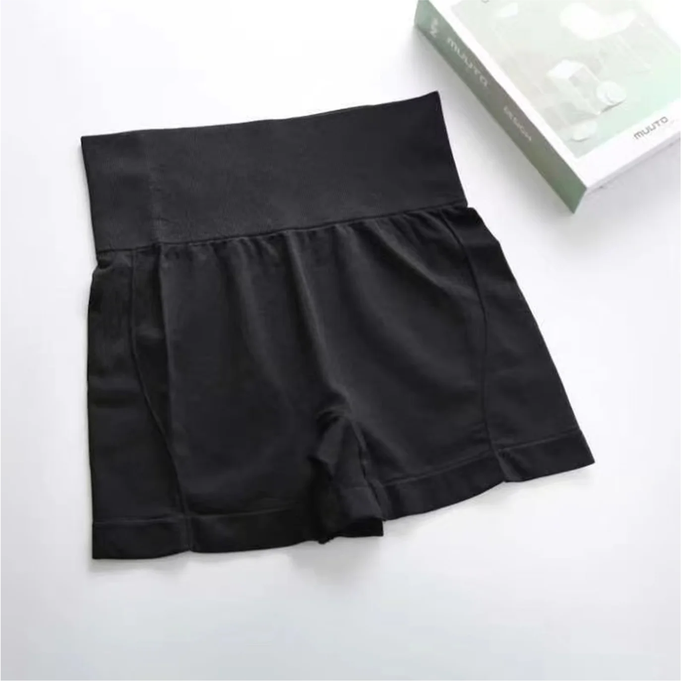 High Waist Seamless Scrunch Butt Workout Shorts