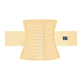 Women's Waist Trainer Corset Belt – Double Tummy Control Body Shaper with Steel Bones
