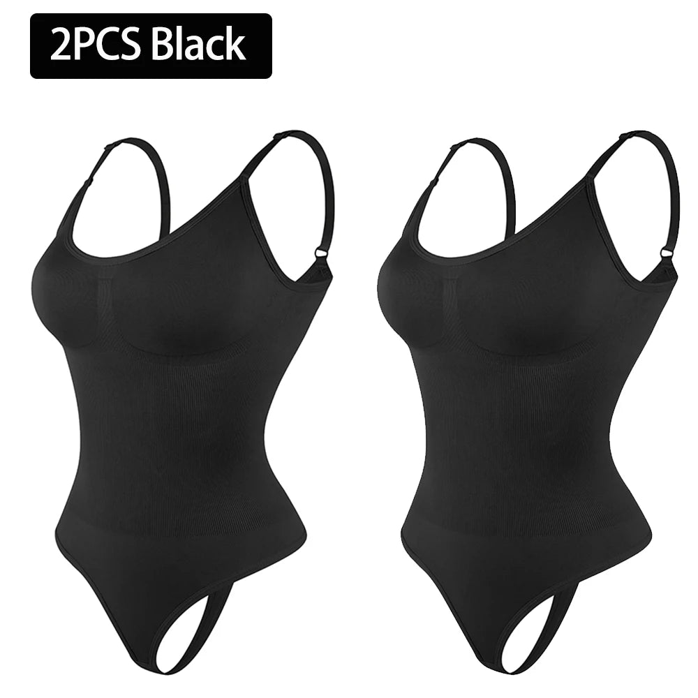 Women's Full Body Shaper – Firm Control Thong with Tummy Control