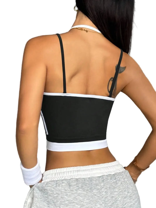 Women’s Supportive Color Block Workout Top
