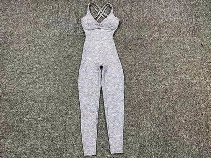 Women's Sporty Black Jumpsuit Set