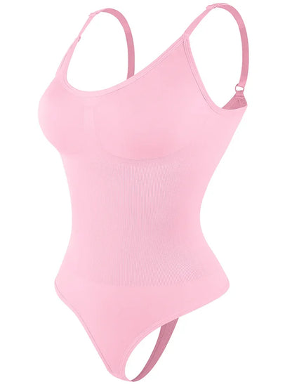 Tummy-Control Thong Bodysuit