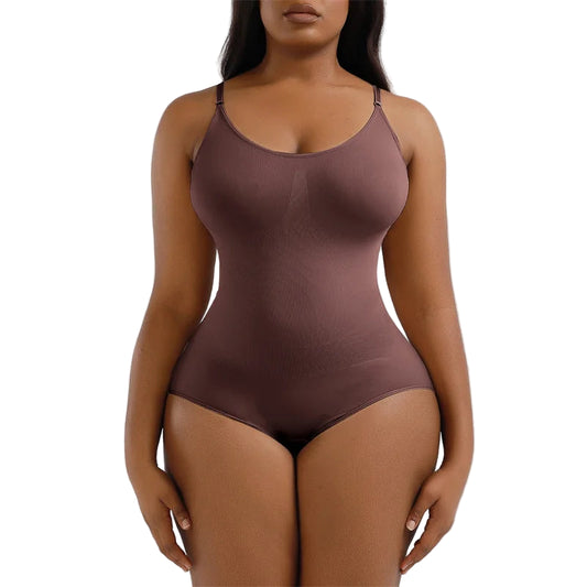 Women's Tummy Control Bodysuit – Waist Trainer Shapewear Top